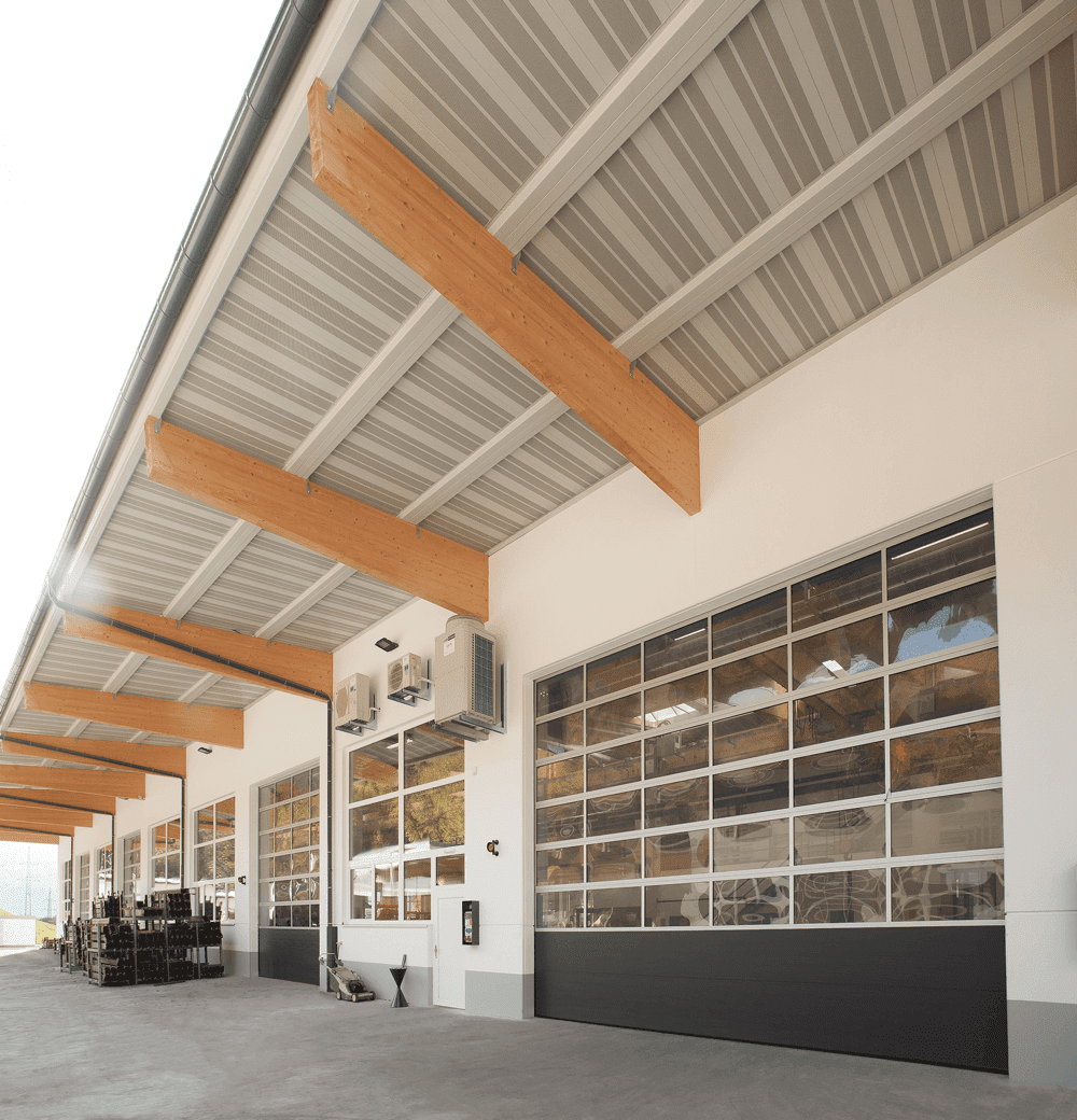 Автоматические ворота для СТО и автосервисов